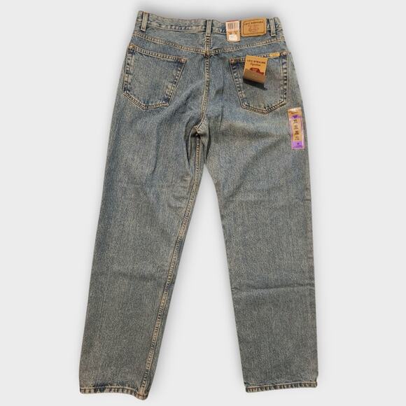 Levi Strauss Signature Jeans Men's Sz 34x31 Tapered Leg Relaxed Fit Med-Wash - Picture 2 of 9
